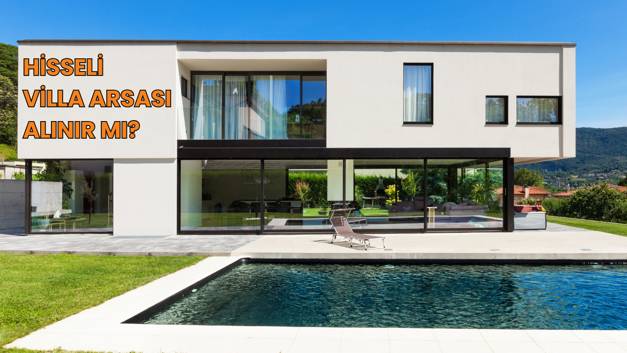 hisseli villa arsası alınır mı corlu gayrimenkul yasin minaz